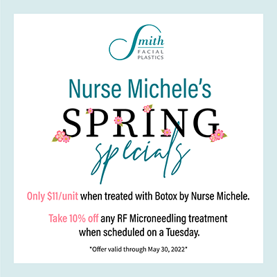 Spring 2022 Specials - Nurse Michele's specials
